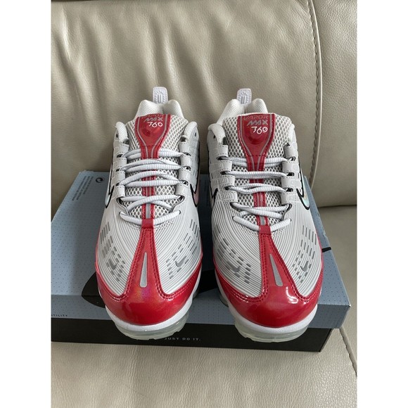 Nike Air Vapormax 360 Grey Red CK2718-002 Mens Size 8.5 New In Box